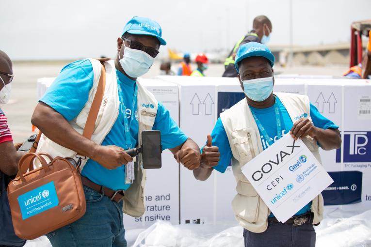 Côte d’Ivoire becomes second African country and first French-speaking country to receive vaccine doses via COVAX Facility